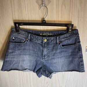 Gently pre owned Michael Kors Raw Hem Shorts Size 8